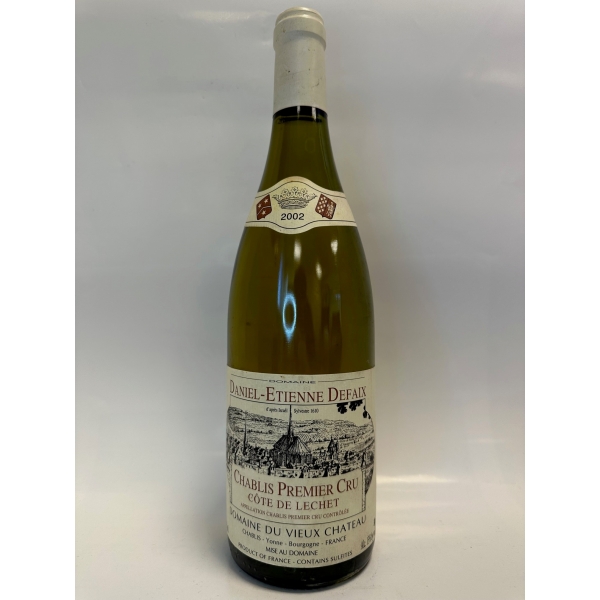Domaine  Daniel-Etienne Defaix Premier Cru Cote De Lechet 2002