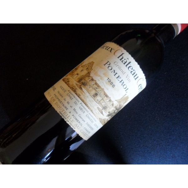 Château  Vieux Chateau Certan 1986