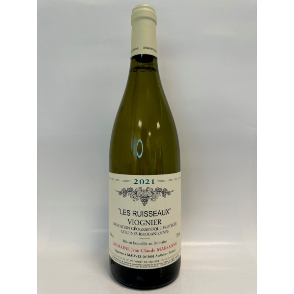 Domaine  Jean-Claude Marsanne 'les Ruisseaux' Viognier 2021