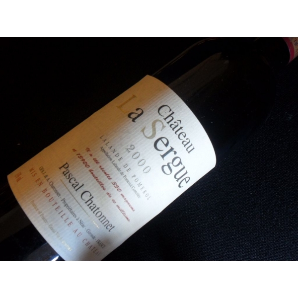 Château la Sergue 2000