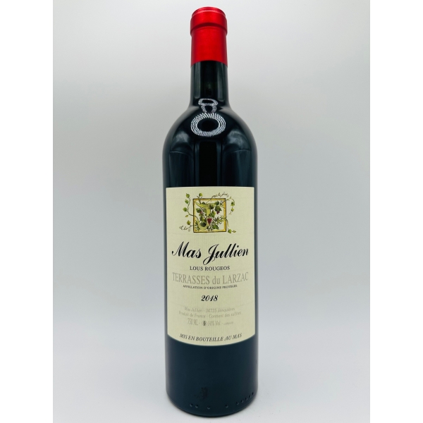 Domaine  Mas Jullien Lous Rougeos Terrasses Du Larzac 2018
