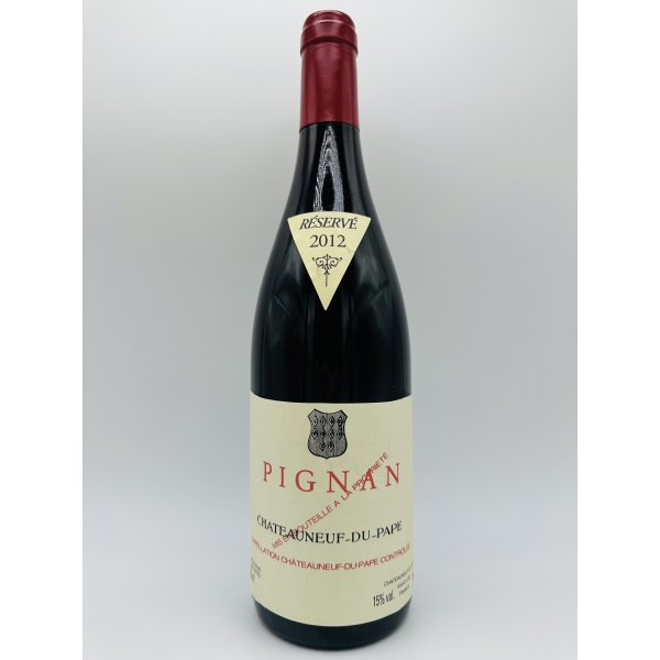 Château  Rayas Pignan Chateauneuf-Du-Pape Reserve Rouge 2012