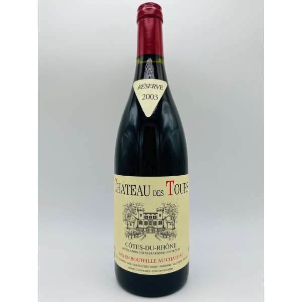 Château des Tours Reserve Cotes Du Rhone 2003