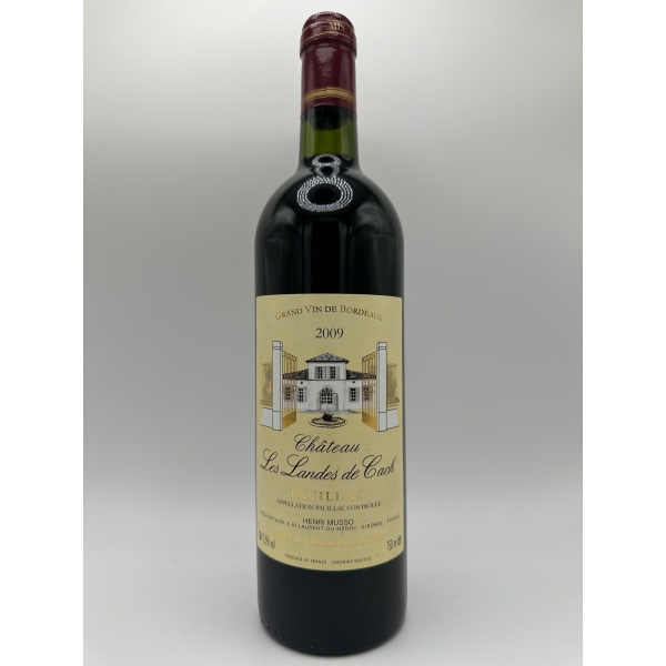 Château les Landes De Cach Pauillac Henri Musso 2009