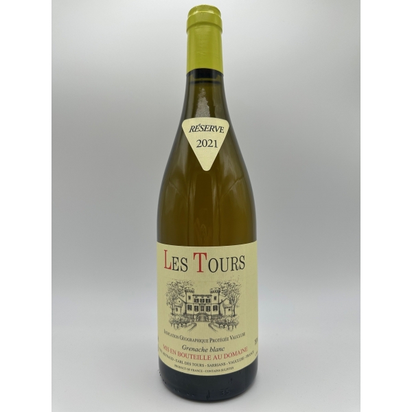 Château des Tours Les Tours Grenache Blanc Reserve 2021