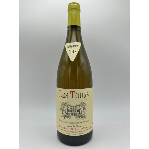Château des Tours Les Tours Grenache Blanc Reserve 2018