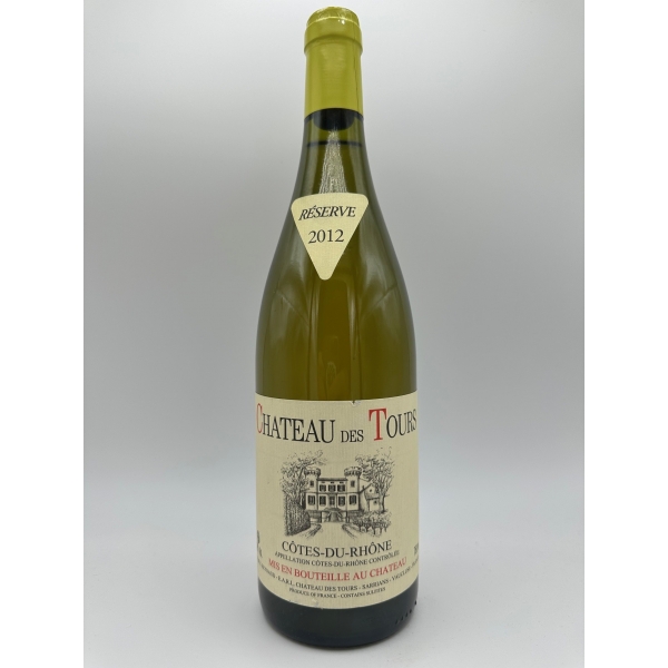 Château des Tours Cotes Du Rhone Reserve Blanc 2012