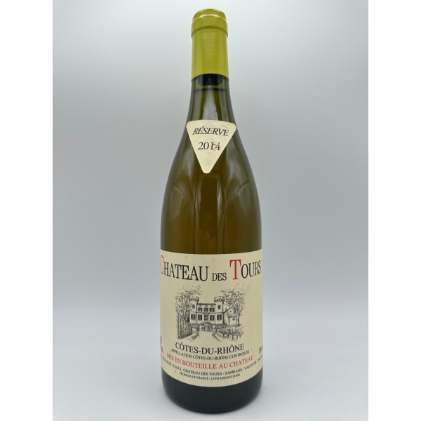 Château des Tours Cotes Du Rhone Reserve Blanc 2014