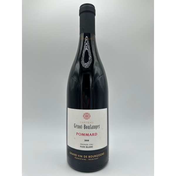 Domaine  Genot-Boulanger Pommard-Clos Blanc Premier Cru 2010