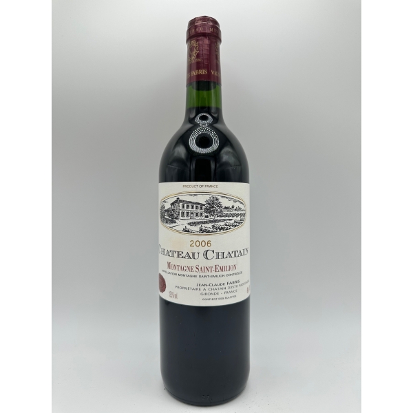 Château  Chatain Montagne-Saint-Emilion - Jean-Claude Fabris 2006