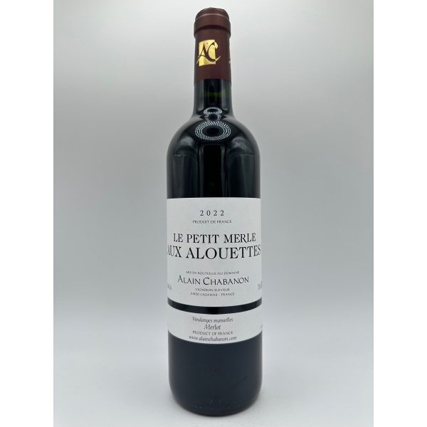 Domaine  Alain Chabanon Le Petit Merle Aux Alouettes 2022