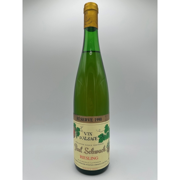 Domaine  Paul Schwach Riesling Reserve 1990