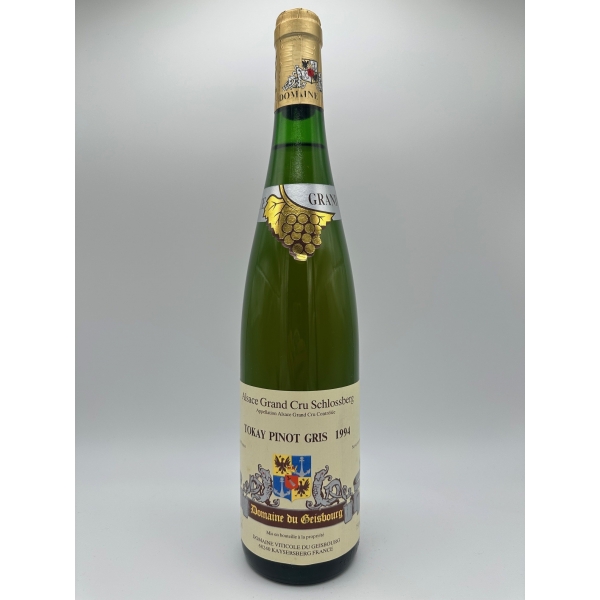Domaine du Geisbourg Tokay Pinot Gris Grand Cru Schlossberg 1994