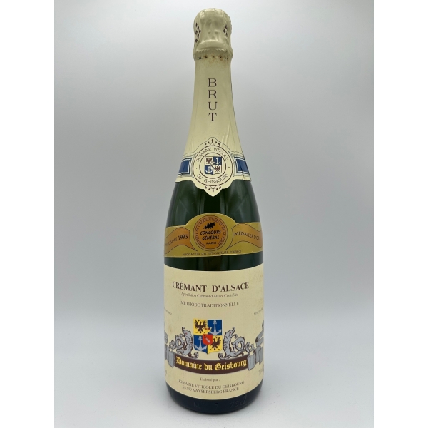 Domaine du Geisbourg Cremant D'alsace 1993