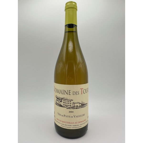 Château des Tours Vaucluse Blanc 2004