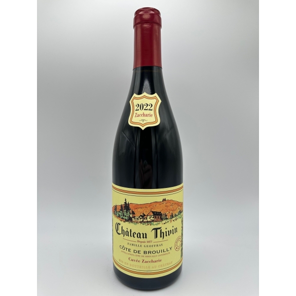 Château  Thivin Cote De Brouilly Cuvee Zaccharie 2022
