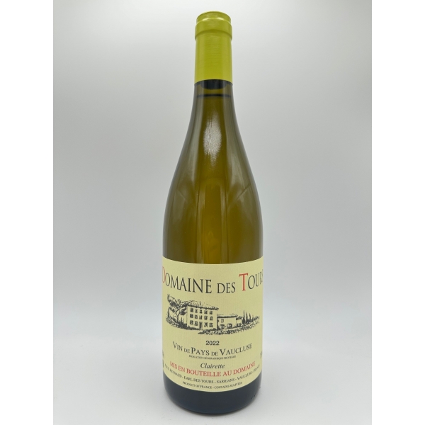 Domaine des Tours Clairette 2022