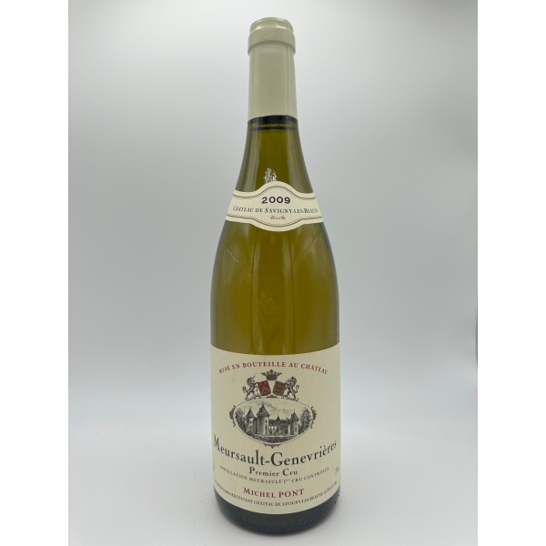 Domaine  Michel Pont Meursault-Genevrieres Premier Cru 2009