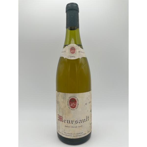 Domaine  Marcel Bossetti Meursault 1991