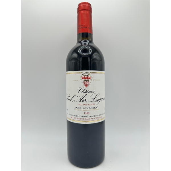 Château  Bel-Air Lagrave Moulis-En-Medoc 1989