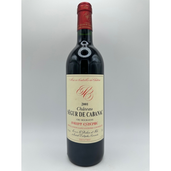 Château  Segur De Cabanac 2001