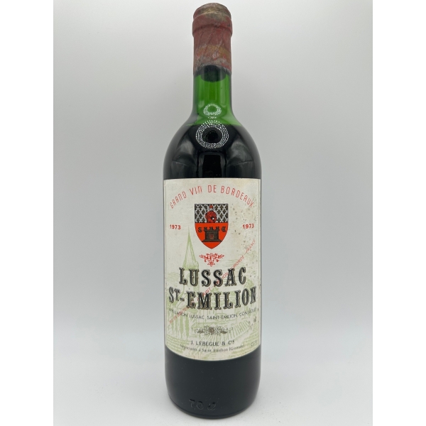 J. Lebegue Lussac St-Emilion 1973