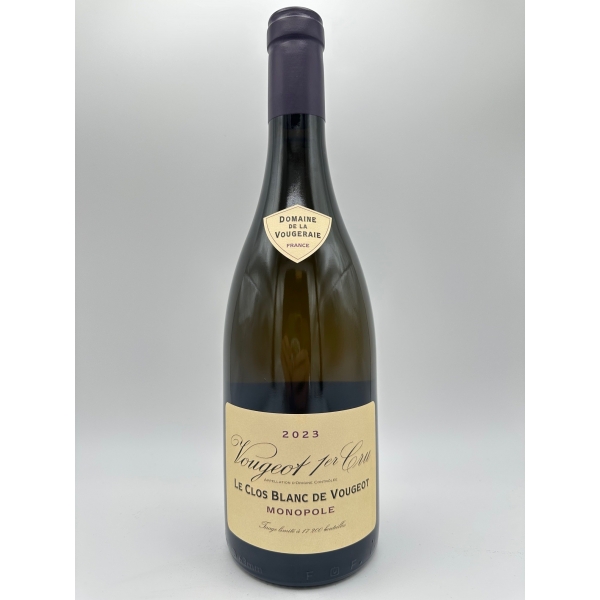 Domaine de la Vougeraie Vougeot 1Er Cru Le Clos Blanc De Vougeot Monopole 2023