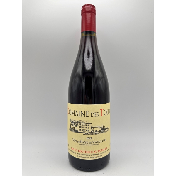 Domaine des Tours Vaucluse Rouge 2022