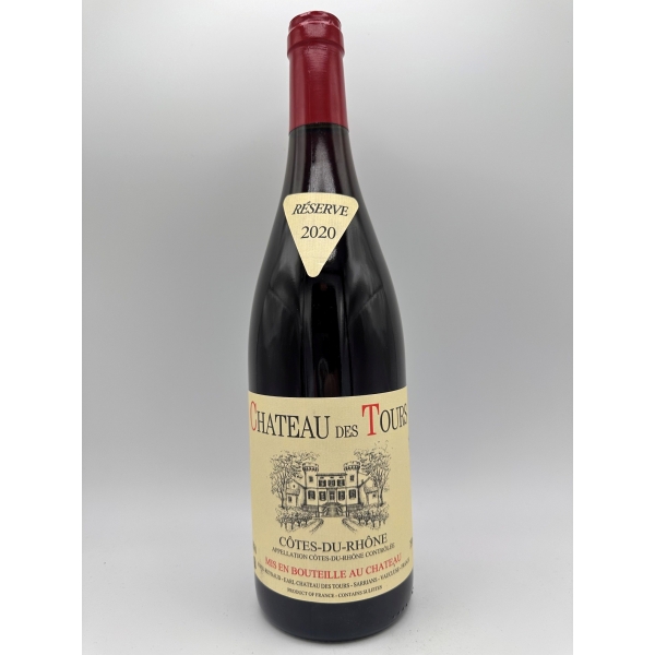 Château des Tours Reserve Cotes Du Rhone 2020