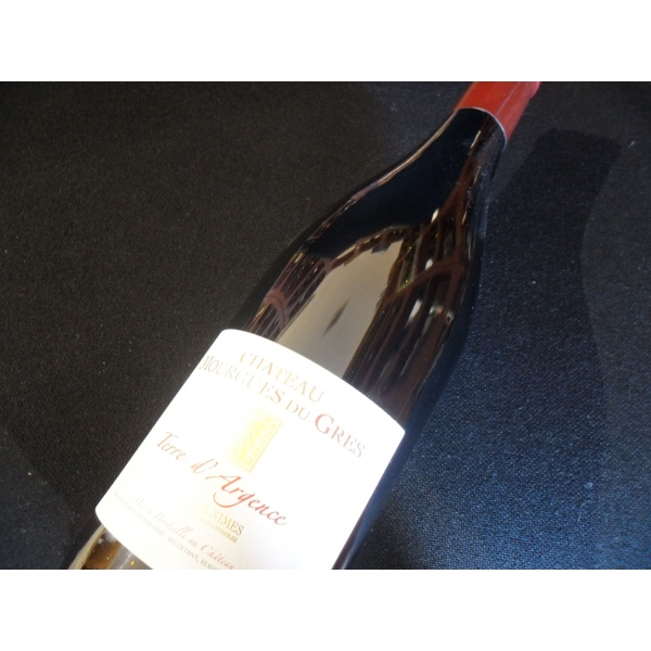 Château  Mourgues Du Gres Terre D'argence Costieres De Nimes Rouge 2009