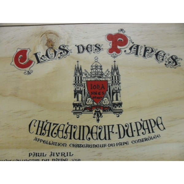 Domaine  Paul Avril Clos Des Papes Chateauneuf Du Pape Blanc 2013