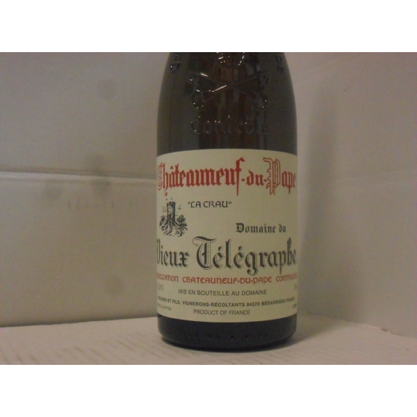 Domaine  Brunier Vieux Telegraphe ' La Crau' Blanc 2007
