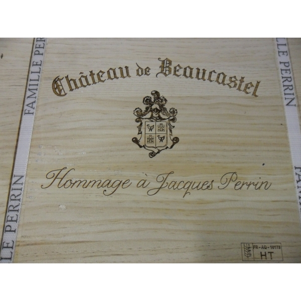 Domaine  Beaucastel Hommage Jacques Perrin 2012