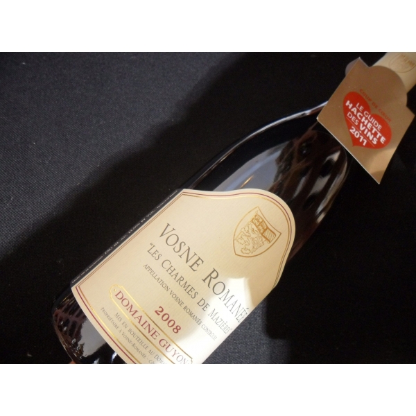 Domaine  Guyon Vosnes Romanee Charmes Mazieres 2008