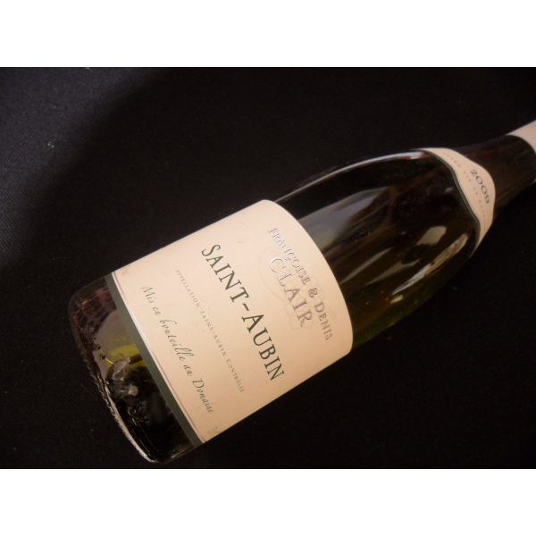 Domaine  Clair Francoise & Denis St Aubin Blanc 2009