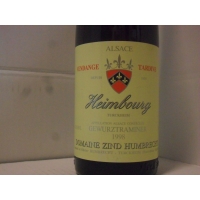 Domaine  Zind Humbrecht Gewurztraminer Heimbourg Vendanges  Tardives 1998