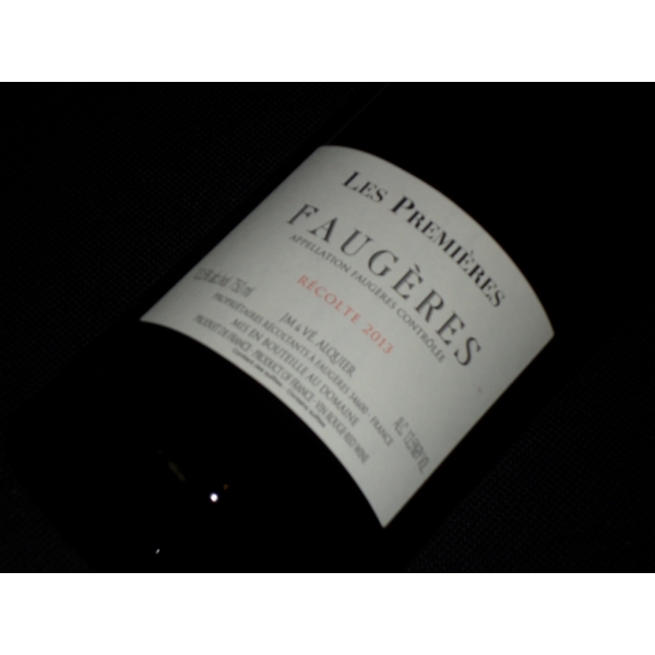 Domaine  Alquier Les Premieres Faugeres 2013