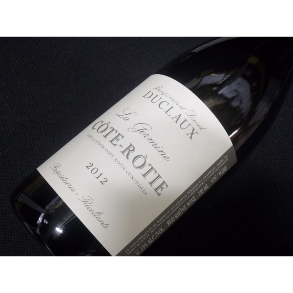 Domaine  Duclaux Cote Rotie La Germine 2012