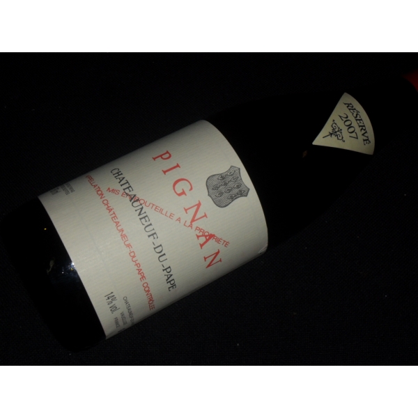 Château  Rayas Pignan Chateauneuf-Du-Pape Reserve Rouge 2007
