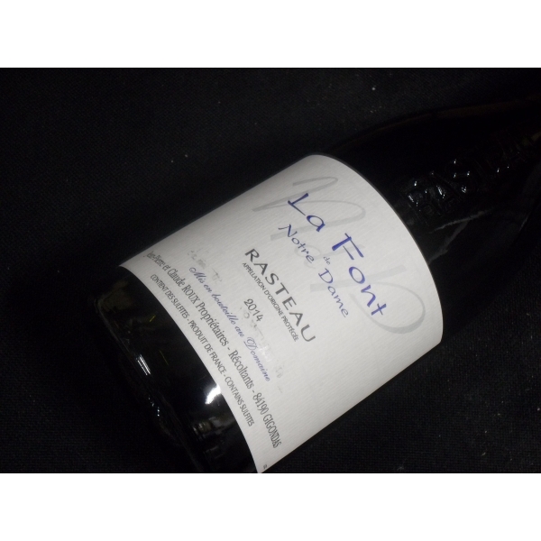Domaine l Or De Line Rasteau 2014