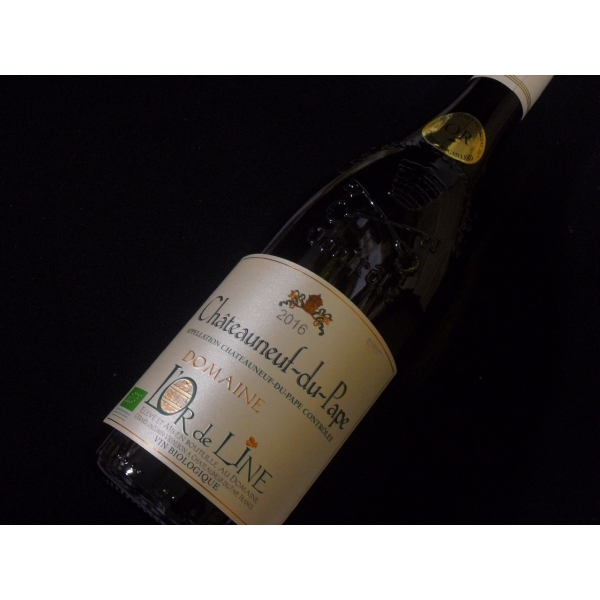 Domaine l Or De Line Cndp Blanc 2016