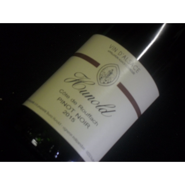 Domaine  Hunold Cote De Rouffach Pinot Noir 2015