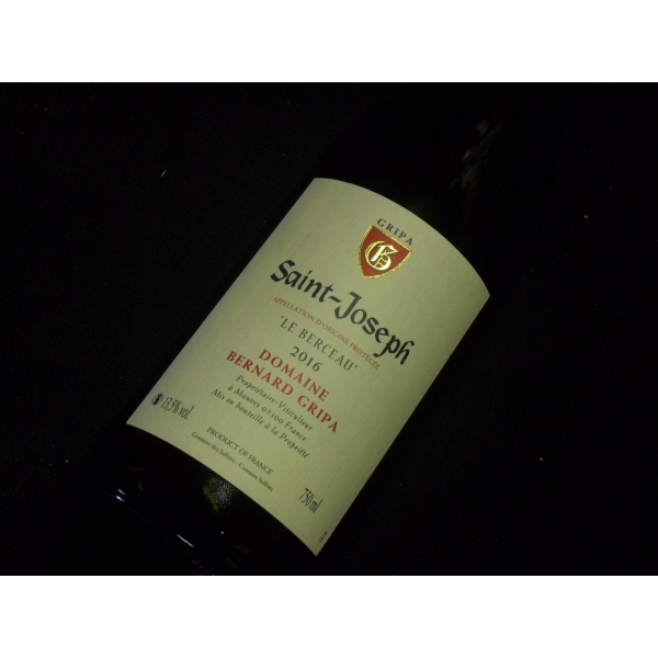 Domaine  Gripa Saint-Joseph  Le Berceau Blanc 2016