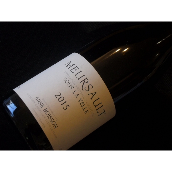 Domaine  Boisson Anne Meursault Sous La Velle 2015