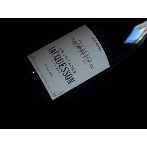 Domaine  Jacquesson Degorgement Tardif 2002