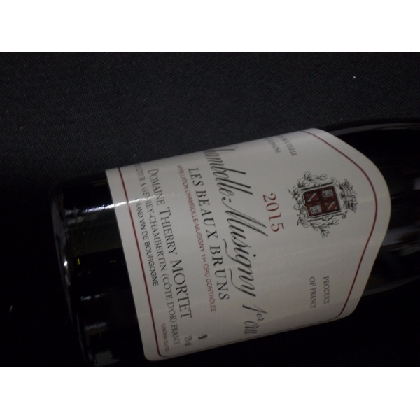 Domaine  Thierry Mortet Chambolle Musigny Aux Beaux Bruns 1 2015
