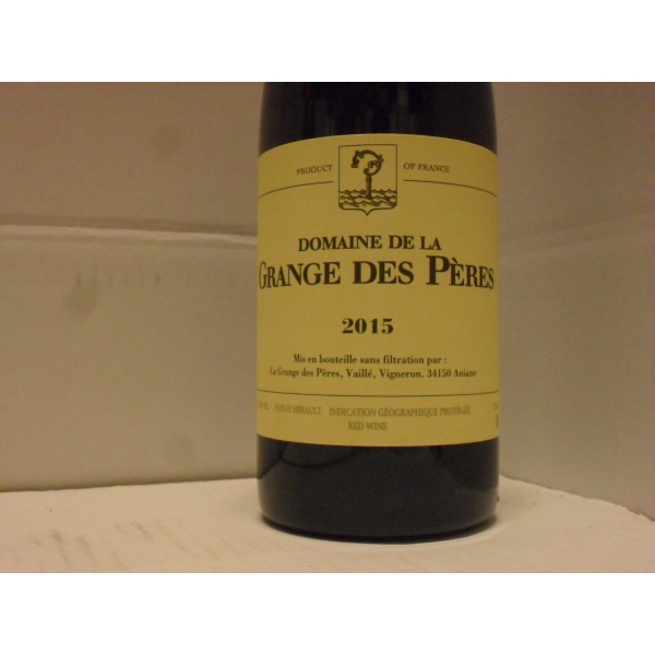 Domaine la Grange Des Peres Vin De Pays De L'herault Rouge 2015