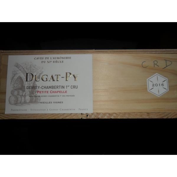 Domaine  Dugat Py Gevrey Chambertin 1Er Cru Petite Chapelle 2016