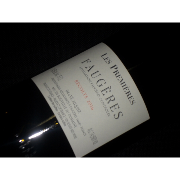 Domaine  Alquier Les Premieres Faugeres 2016