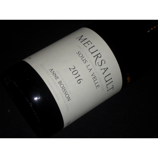 Domaine  Boisson Anne Meursault Sous La Velle 2016